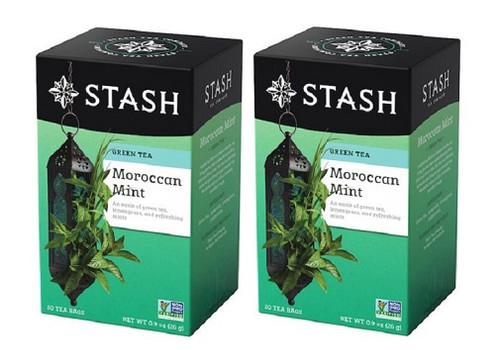 Stash Moroccan Mint Green Tea 2 Pack