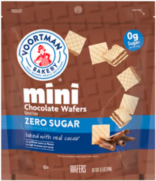 Voortman Zero Sugar Mini Chocolate Wafers
