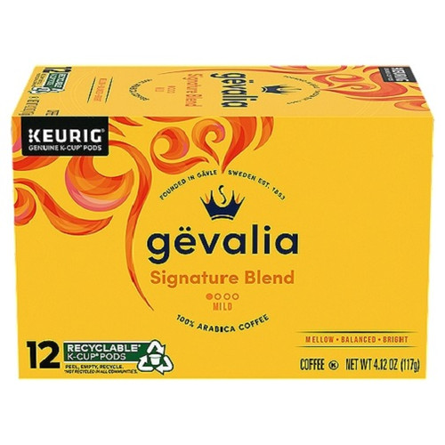 Gevalia Kaffe Signature Blend K Cup Keurig