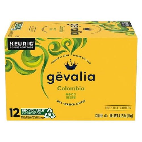 Gevalia Kaffe Colombian Roast K Cup Keurig
