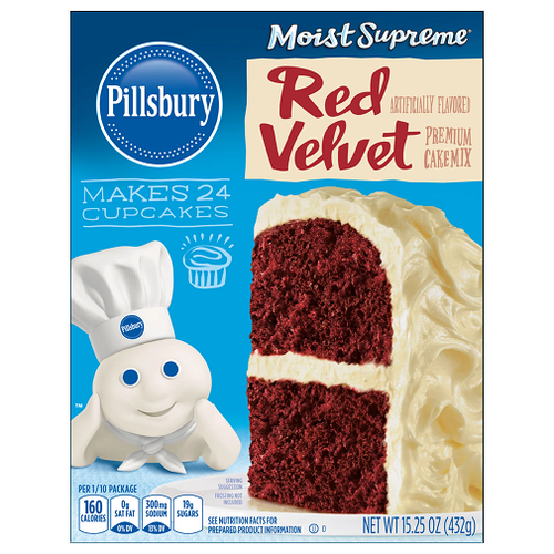 Pillsbury Moist Supreme Red Velvet Cake Mix