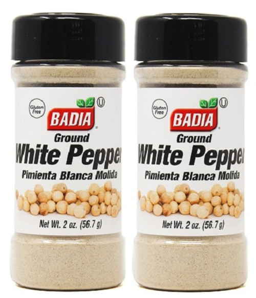 Badia Ground White Pepper Seasoning 2 Pack