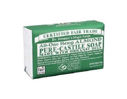 Dr. Bronner's Magic Soaps Hemp Almond Pure Castile Soap