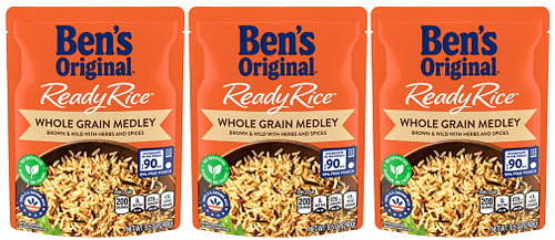 Ben's Original Ready Rice Whole Grain Medley 3 Pack