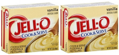 Jell-O Vanilla Cook & Serve Pudding and Pie Filling 2 Pack
