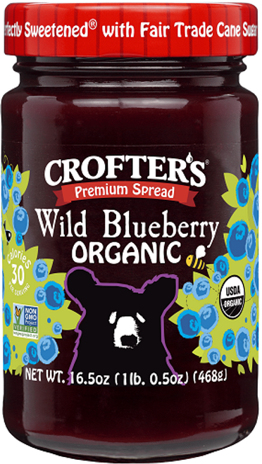 Crofter's Organic Premium Spread Wild Blueberry