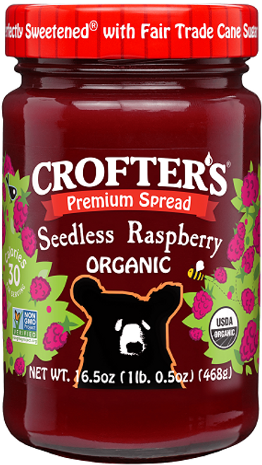 Crofter's Organic Premium Spread Seedless Raspberry