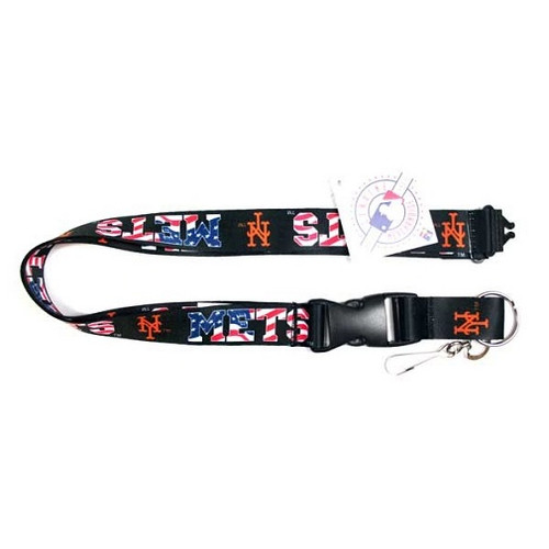 New York Mets MLB Stars & Stripes Lanyard