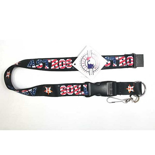 Houston Astros MLB Stars & Stripes Lanyard