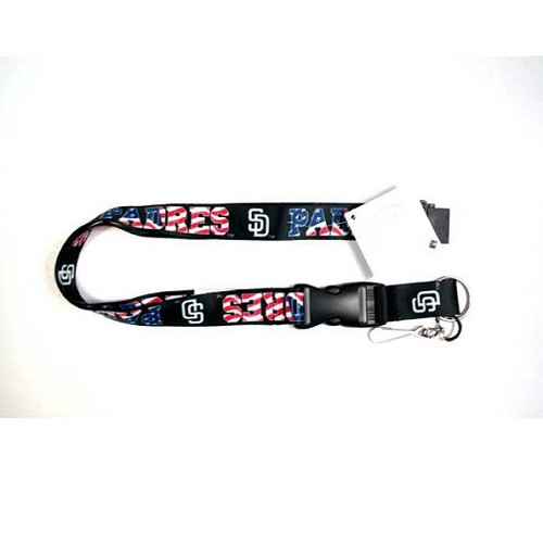 San Diego Padres MLB Stars & Stripes Lanyard