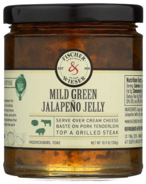 Fischer & Wieser Mild Green Jalapeno Jelly