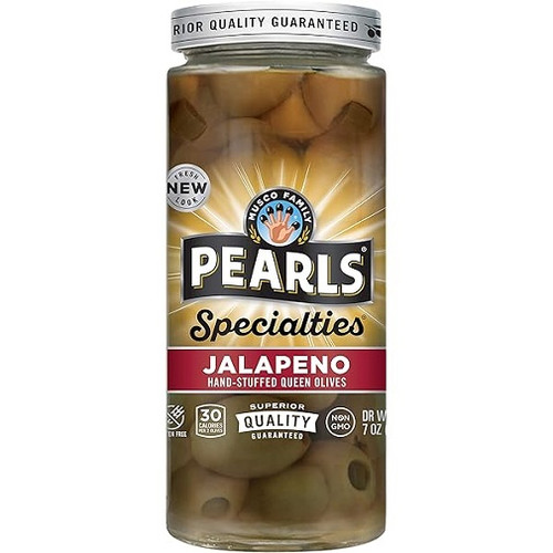 Pearls Specialties Jalapeno Stuffed Queen Olives