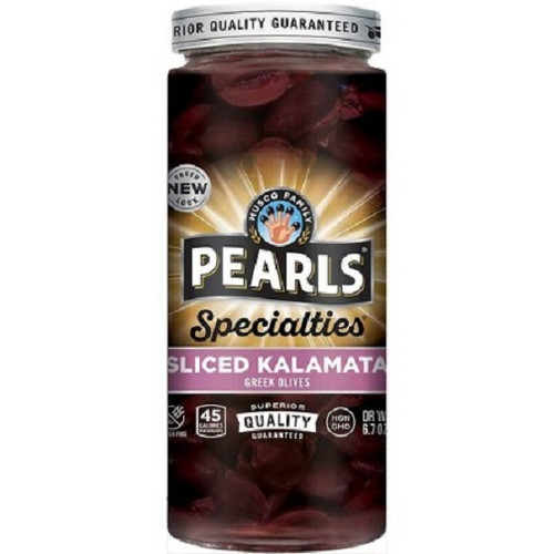 Pearls Specialties Sliced Kalamata Greek Olives