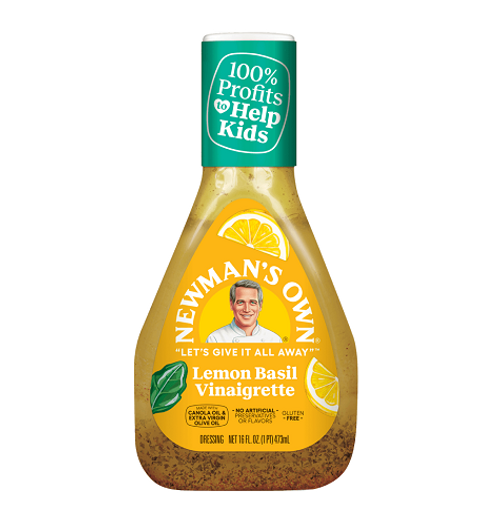 Newman's Own Lemon Basil Vinaigrette Dressing