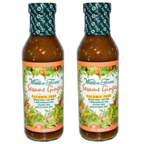 Walden Farms Sesame Ginger Calorie Free Dressing 2 Pack