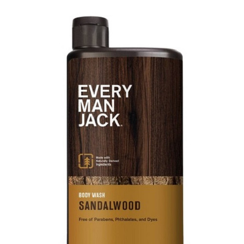 Every Man Jack Body Wash and Shower Gel Sandalwood