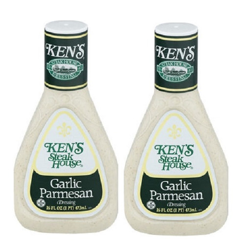 Ken's Steak House Garlic Parmesan Dressing 2 Pack