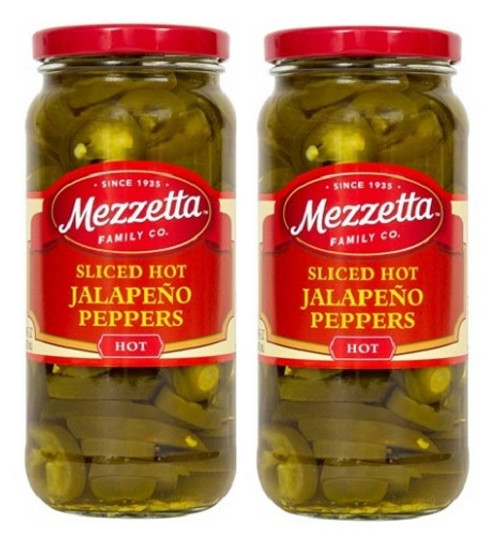 Mezzetta Sliced Hot Jalapeno Peppers 2 Pack