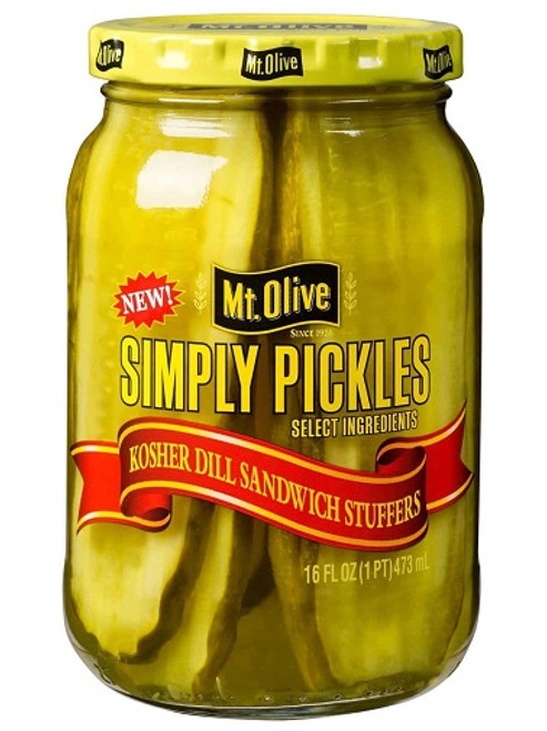 Mt. Olive Simply Pickles Kosher Dill Sandwich Stuffers