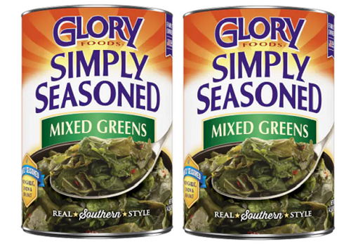 Glory Foods Simply Seasoned Mixed Greens 2 Pack
