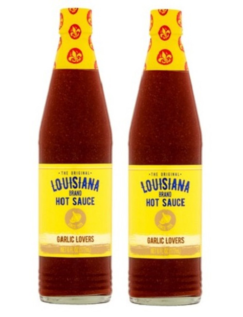 Louisiana Brand Garlic Lovers Hot Sauce 2 Pack