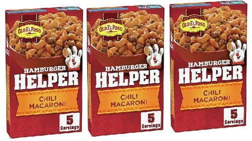 Hamburger Helper Chili Macaroni 3 Pack