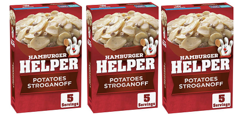 Hamburger Helper Potatoes Stroganoff 3 Pack