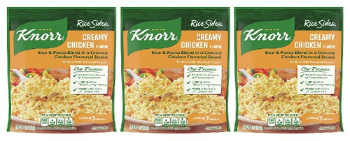Knorr Rice Sides Creamy Chicken Flavor 3 Pack
