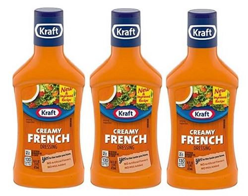 Kraft Creamy French Salad Dressing 3 Pack