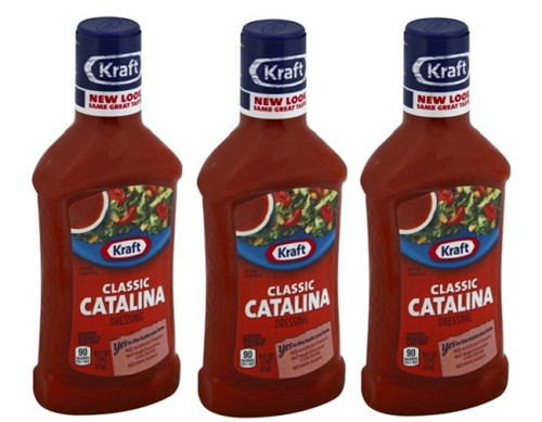 Kraft Classic Catalina Salad Dressing 3 Pack