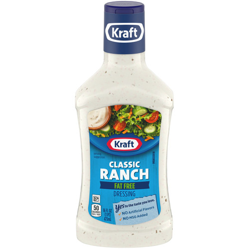 Kraft Fat Free Classic Ranch Salad Dressing