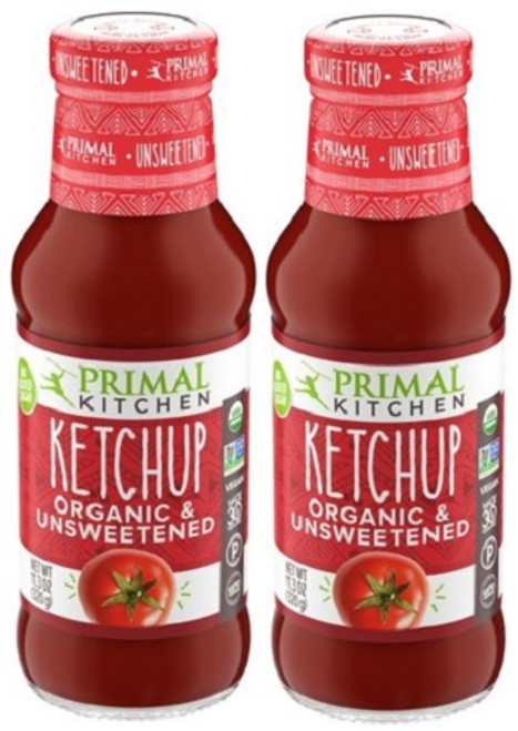 Primal Kitchen Unsweetened Organic Ketchup 2 Pack