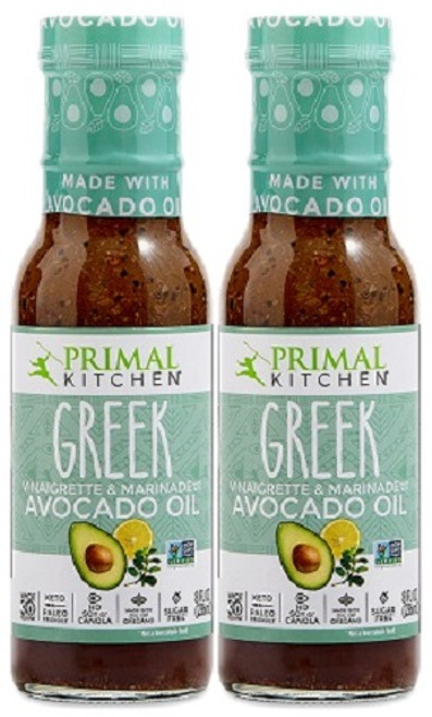 Primal Kitchen Greek Vinaigrette Made with Avocado Oil 2 Pack