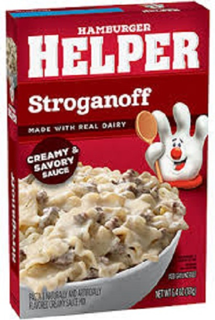 Hamburger Helper Stroganoff Creamy & Savory Sauce