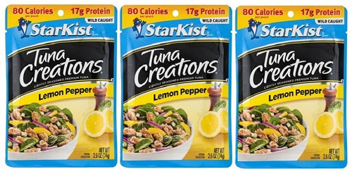 StarKist Tuna Creations Lemon Pepper Pouch 3 Pack