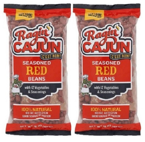 Ragin Cajun Seasoned Red Beans 2 Pack