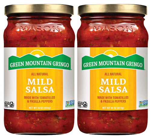 Green Mountain Gringo All Natural Mild Salsa 2 Pack