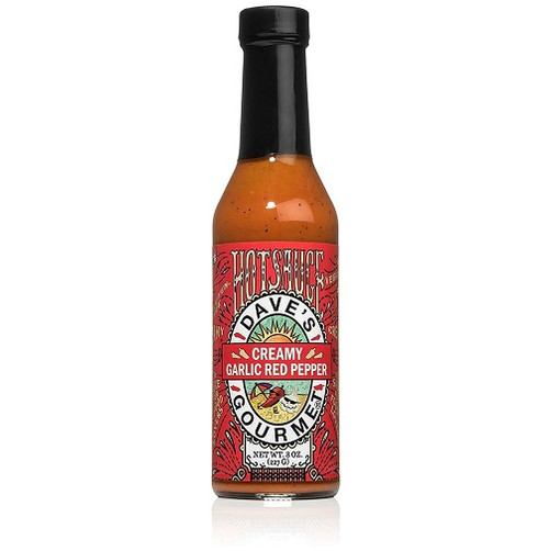 Dave's Gourmet Creamy Garlic Red Pepper Hot Sauce