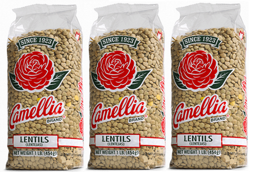 Camellia Lentils 3 Pack
