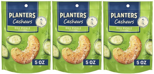 Planters Cashews Dill Pickle 3 Pack