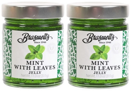 Braswell's Mint Jelly with Leaves 2 Pack