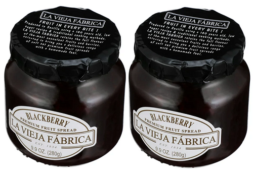 La Vieja Fabrica Blackberry Premium Fruit Spread 2 Pack