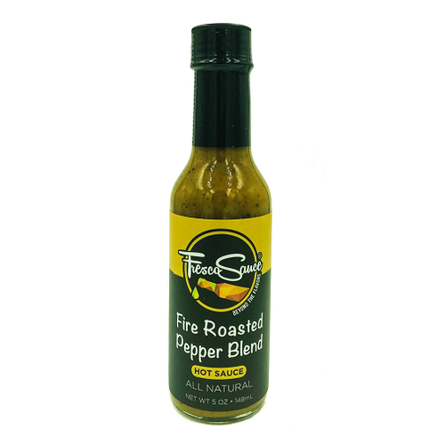 Fresco Sauce Fire Roasted Pepper Blend Hot Sauce