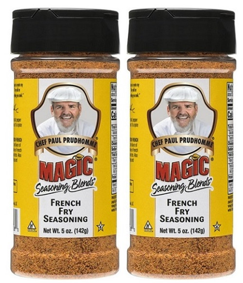 Chef Paul Prudhomme's Magic Seasoning Blends French Fry Seasoning 2 Pack