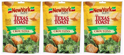 New York Texas Toast Seasoned Croutons 3 Pack