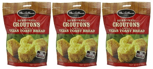 Mrs. Cubbison's Seasoned Croutons Made From Texas Toast 3 Pack