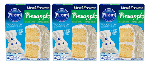 Pillsbury Moist Supreme Pineapple Cake Mix 3 Pack