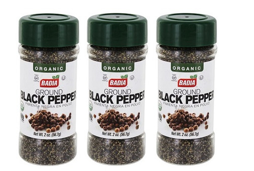 Badia Organic Ground Black Pepper 3 Pack