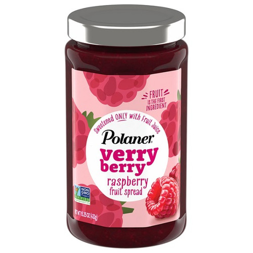 Polaner Verry Berry Fruit Spread Raspberry