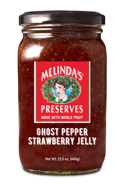 Melinda's Preserves Ghost Pepper Strawberry Jelly